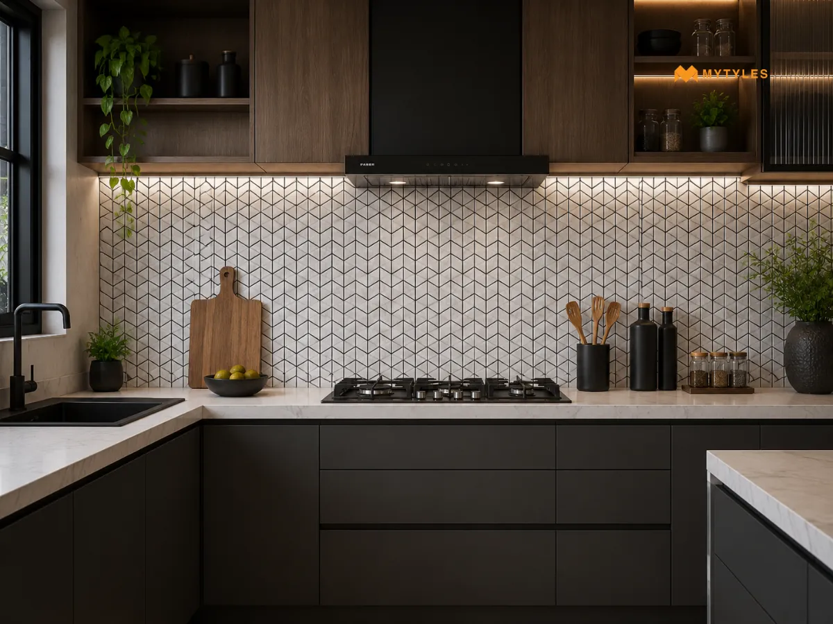 Imported White Mosaic Tile